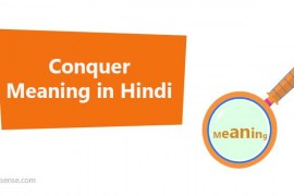 Conquer meaning in Hindi – Conquer का अर्थ हिन्दी में