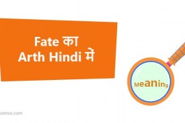 Fate का अर्थ हिन्दी में – Fate Meaning in Hindi